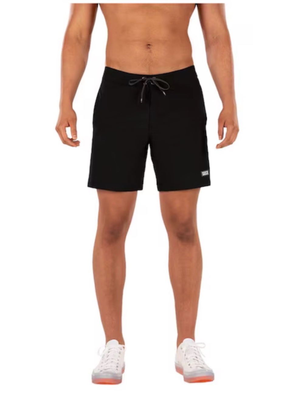 Saxx Men's Charcoal Black Swim Boardshorts Size 36